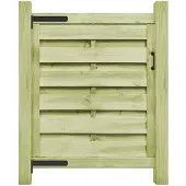 vidaXL Poort 100x100 cm geïmpregneerd grenenhout groen