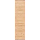 vidaXL Tapijt 80x300 cm bamboe bruin