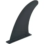 vidaXL Aileron central de planche à pagaie 18,3x21,2 cm Plastique Noir