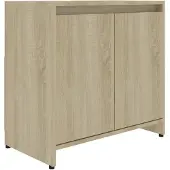 vidaXL Badkamerkast 60x33x60 cm bewerkt hout sonoma eikenkleurig