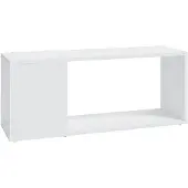 vidaXL Tv-meubel 80x24x32 cm bewerkt hout wit