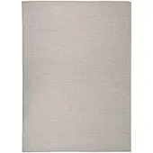 vidaXL Buitenkleed platgeweven 200x280 cm lichtgrijs