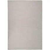 vidaXL Buitenkleed platgeweven 140x200 cm lichtgrijs