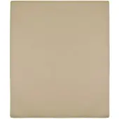 vidaXL Hoeslakens jersey 2 st 140x200 cm katoen taupe