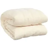 vidaXL Verzwaarde Deken 155x220 cm 7 kg Stof Licht Crème