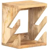vidaXL Wandskateboardhouder 25x20x30 cm massief mangohout
