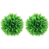 vidaXL Kunstbuxusbollen 2 st 20 cm