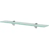 vidaXL Zwevend schap 60x10 cm 8 mm glas