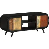 vidaXL Tv-meubel 110x30x45 cm massief gerecycled hout