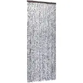 vidaXL Vliegengordijn 90x220 cm chenille bruin en beige
