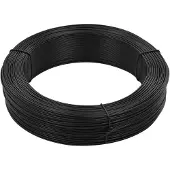 vidaXL Hekbinddraad 250 m 0,9/1,4 mm staal antraciet