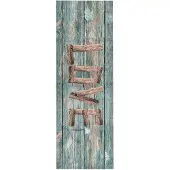 vidaXL Keukenmat wasbaar Love 60x180 cm
