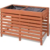 vidaXL Plantenbak 100x50x71 cm hout