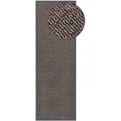 vidaXL Deurmat getuft 60x180 cm donkerbruin