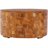 vidaXL Salontafel 60x60x35 cm massief teakhout