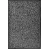 vidaXL Deurmat wasbaar 60x90 cm antraciet