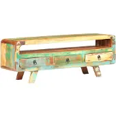 vidaXL Tv-meubel 117x30x41 cm massief gerecycled hout
