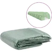 vidaXL Kashoes vervangend (36 m²) 300x1200x200 cm groen