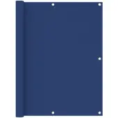 vidaXL Balkonscherm 120x300 cm oxford stof blauw