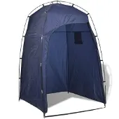 vidaXL Douche-/WC-/omkleedtent blauw