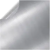 vidaXL Zwembadhoes 300 cm PE zilverkleurig