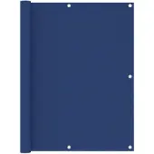 vidaXL Balkonscherm 120x400 cm oxford stof blauw
