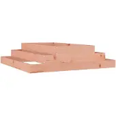 vidaXL Plantenbak 110x110x27 cm massief douglashout