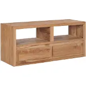 vidaXL Tv-meubel 90x30x40 cm massief teakhout