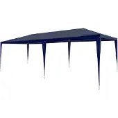 vidaXL Partytent 3x6 m PE blauw