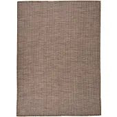 vidaXL Buitenkleed platgeweven 200x280 cm bruin