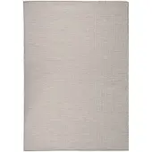 vidaXL Buitenkleed platgeweven 160x230 cm lichtgrijs