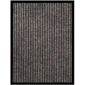 vidaXL Deurmat 40x60 cm gestreept beige