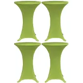 vidaXL Tafelhoes stretch 4 st 70 cm groen