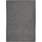 vidaXL Buitenkleed platgeweven 140x200 cm grijs