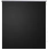 vidaXL Rolgordijn verduisterend 120 x 230 cm zwart online kopen