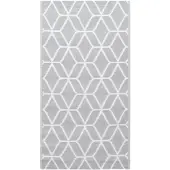 vidaXL Buitenkleed ARAKIL 190x290 cm PP grijs