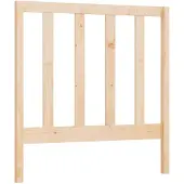 vidaXL Hoofdbord 95x4x100 cm massief grenenhout
