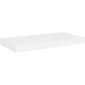 vidaXL Wandschap zwevend 50x23,5x3,8 cm MDF wit