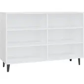 vidaXL Dressoir, wit, 103,5 x 35 x 70 cm, houtvezel