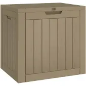 vidaXL Tuinbox 55,5x43x53 cm polypropeen grijs
