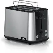 Ginza.se PurShine Broodrooster - 8 Bruiningsniveaus – Toastmeester - High-Lift Systeem - Broodjeswarmer - Ontdooien & Opwarmen - Zwart - Smart Roaster - Toaster