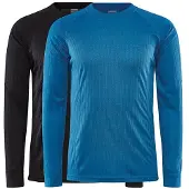 Craft Ondershirt Men Core 2-Pack Baselayer Tops Black Whale-XL