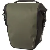Agu Shelter Clean - Enkele Fietstas - 17L - Groen - Waterdicht - Laptopvak - Click'nGo Systeem - 3M Reflectie