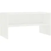 vidaXL Tv-meubel 80x40x40 cm bewerkt hout wit