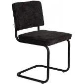 Zuiver Stoel Ridge Soft Chair Black
