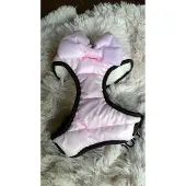 I Love My Dog Hondenharnas Glambow Warm Pink
