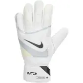 Nike Match Keepershandschoenen Wit Grijs Zwart