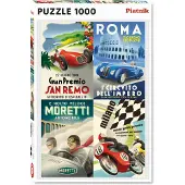 Piatnik Classic Italians - Kunstpuzzel 1000 stukjes - 68 x 48 cm