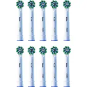 Oral-B Cross Action Opzetborstel voor elektrische tandenborstel 10 stuk(s) Wit
