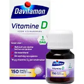 Davitamon Vitamine D 400IE Smelttabletten Citroen